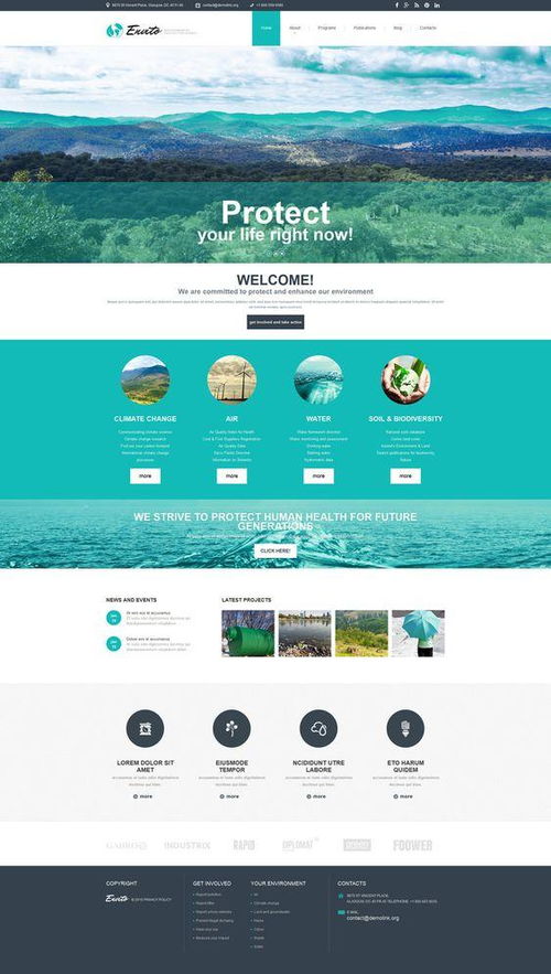 十大國外能源與環(huán)保公司網(wǎng)頁設(shè)計(jì)案例解析